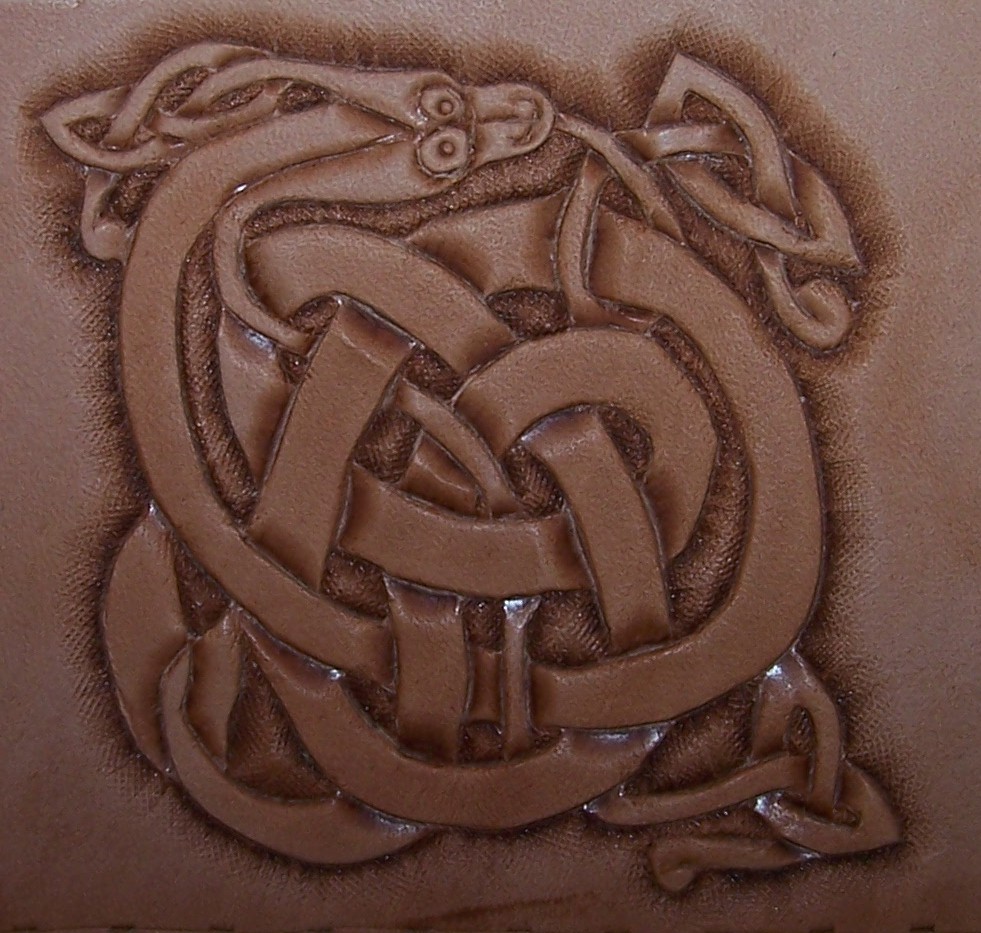 Celtic Dragon Carving