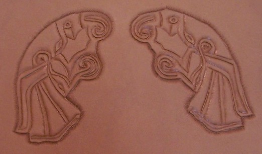 Viking Bird Carving