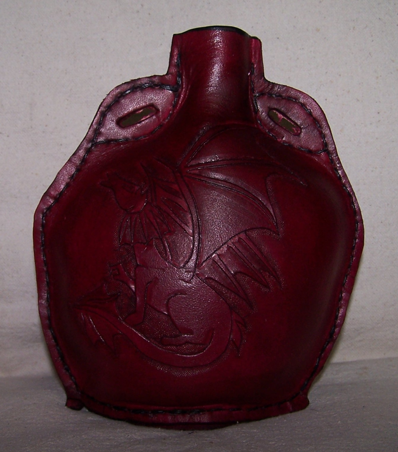 Small Flask with Baby Dragon