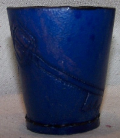 Blue Shot Glass