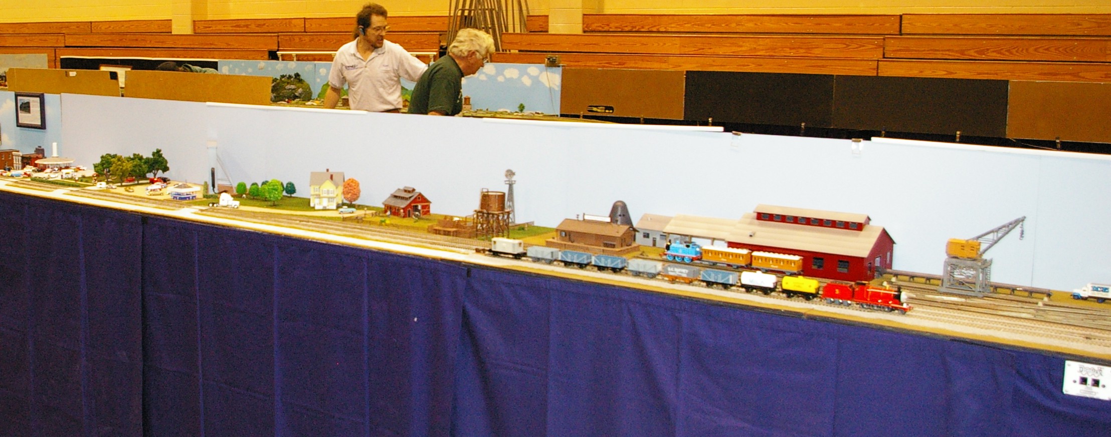 Picture of the industrial module and farm