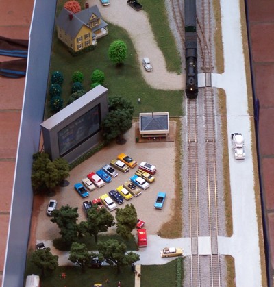 Arial picture of theater