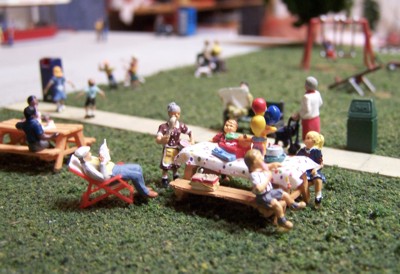 Picture of birthday party in the park