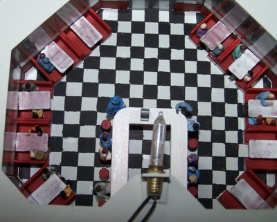 Picture of inside of diner