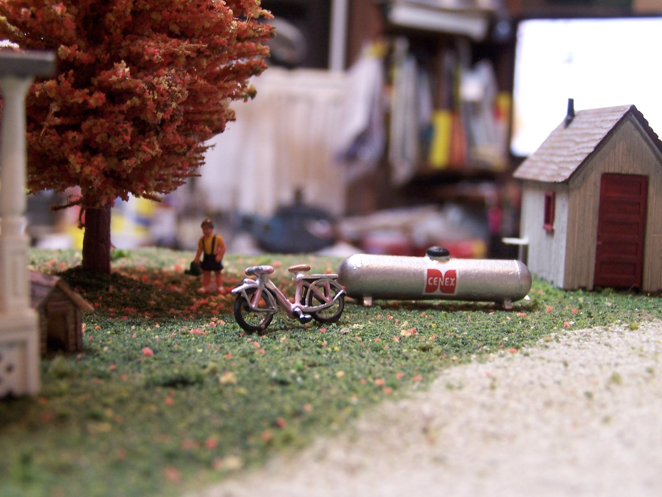 Picture of girl with tree