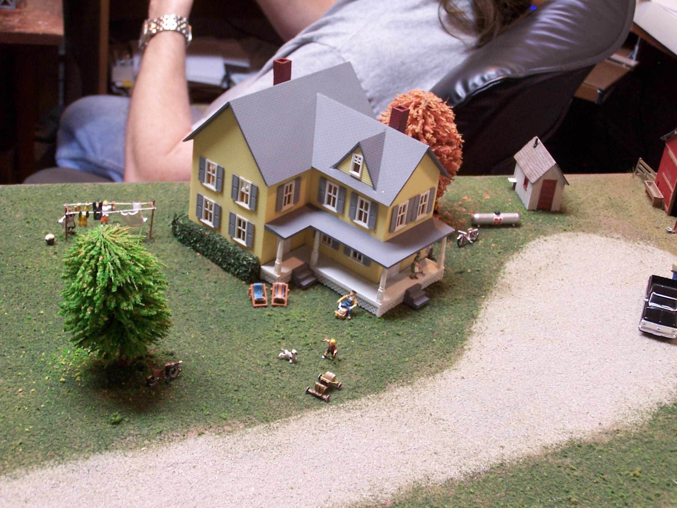 Picture of updated farm scene