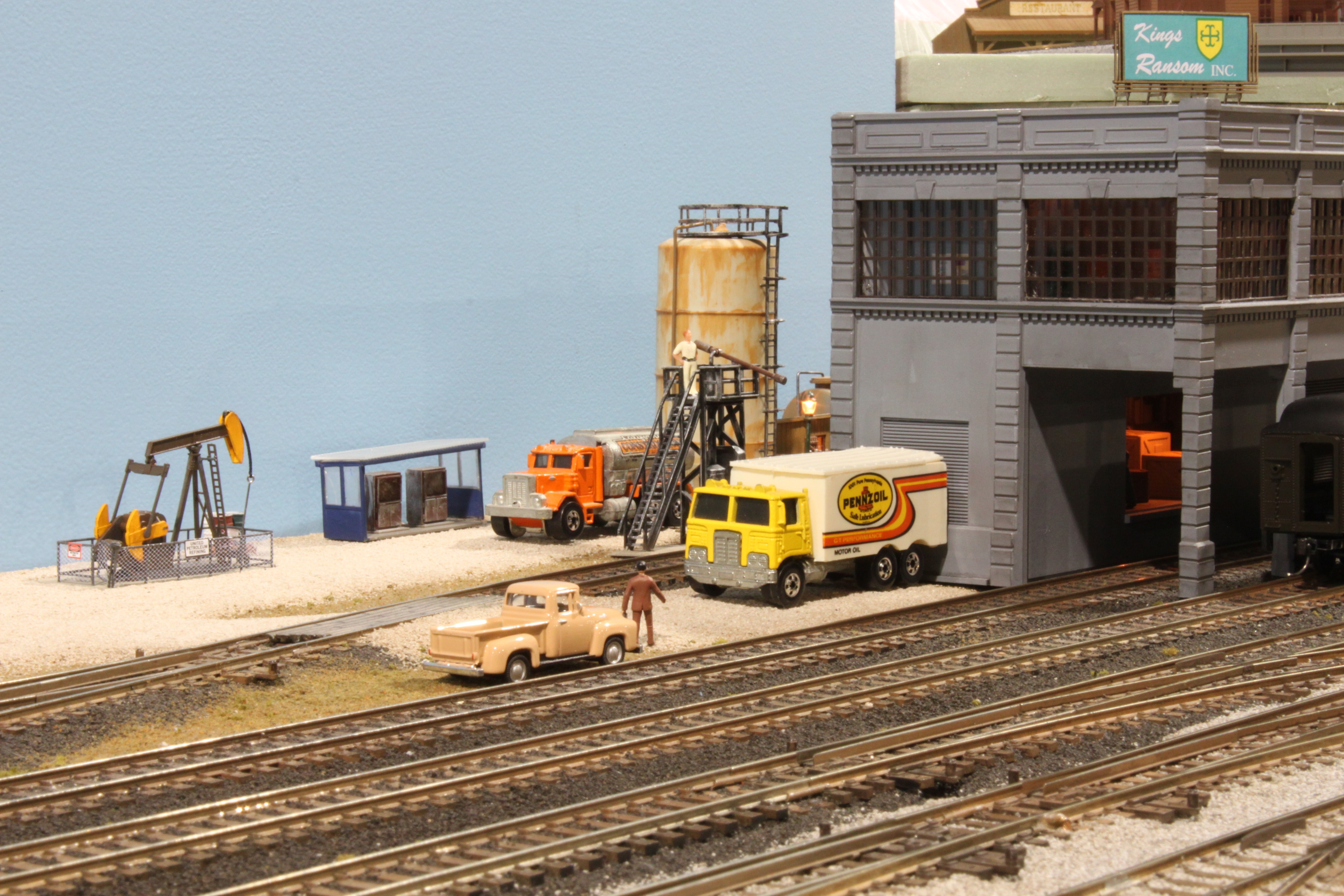 Electified petroleum station