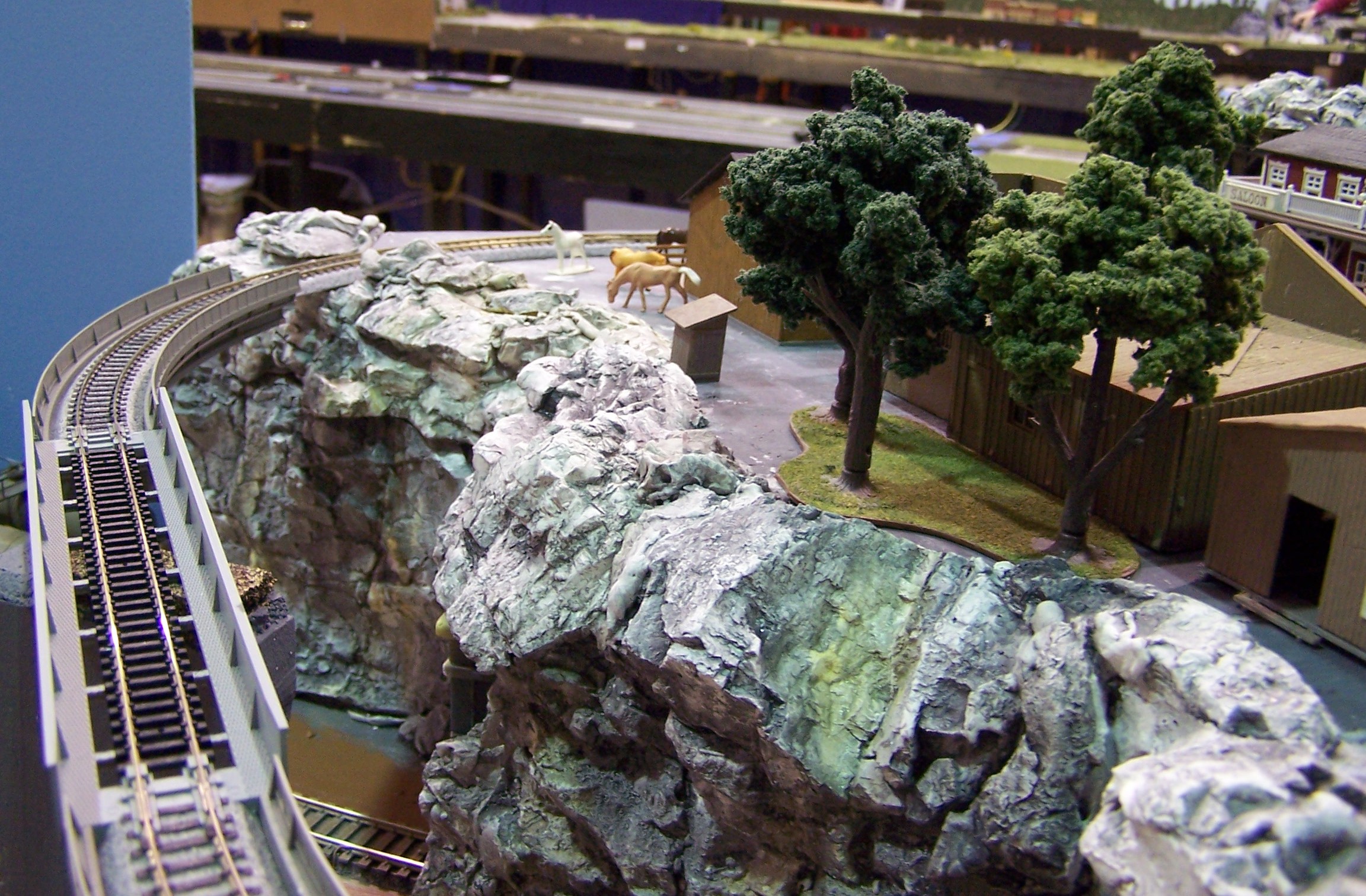 Hope you don't mind bridges over tall drops.