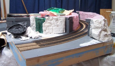 Picture of the double tunnel portals