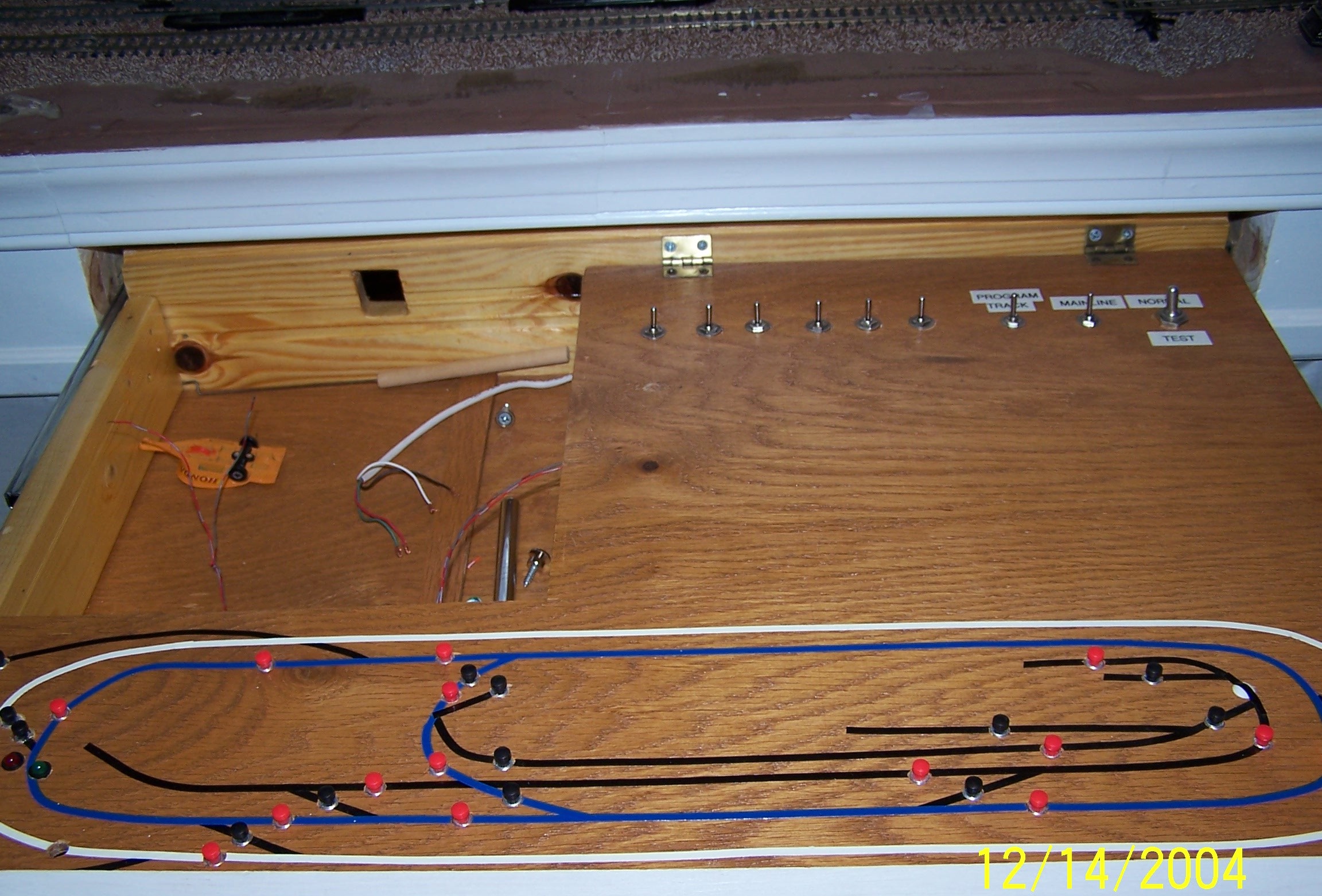 Picture of the control panel