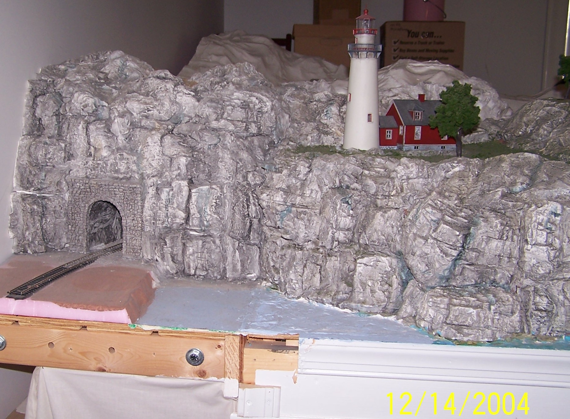 Picture of the lighthouse scene