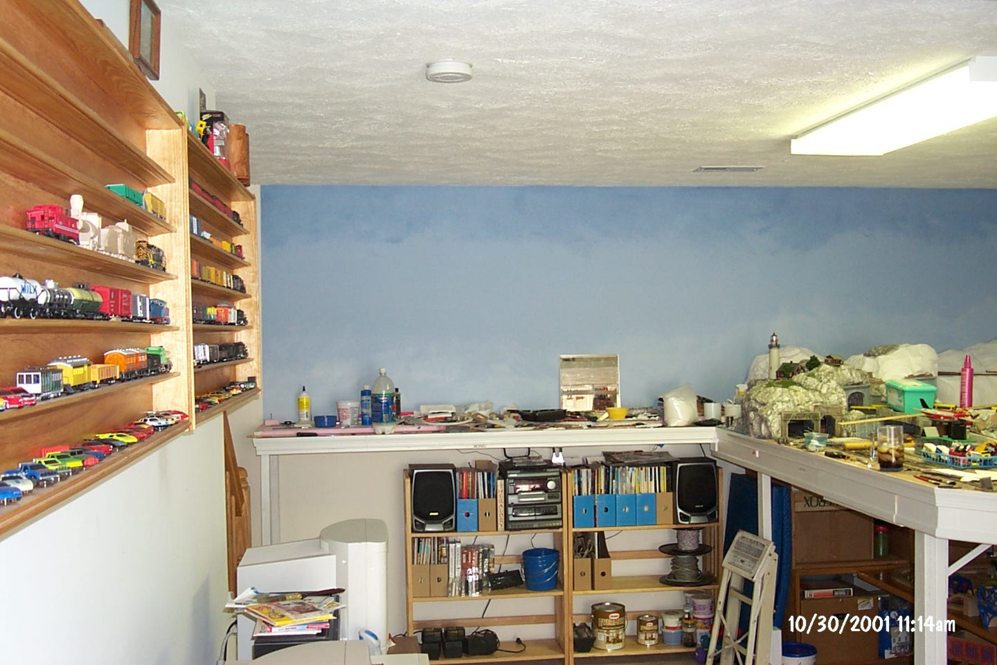 Picture of the wing staging yard