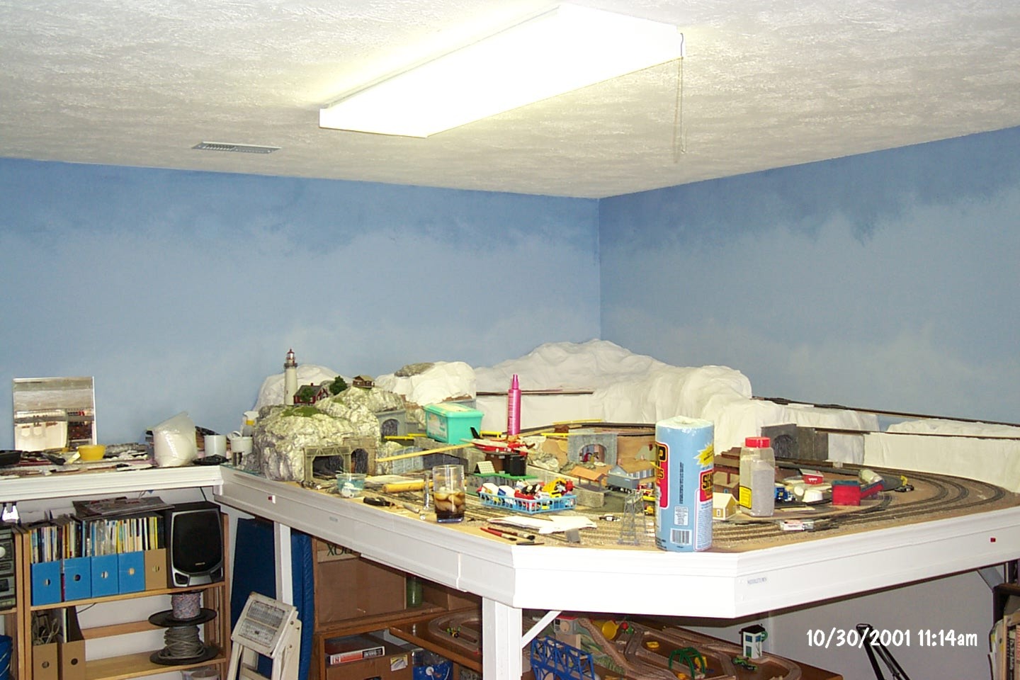 Picture of the layout with the 2 wings added