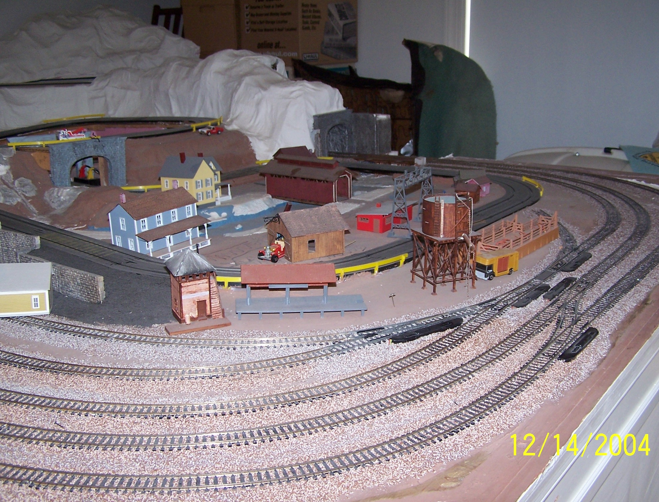 Picture of the staging yard