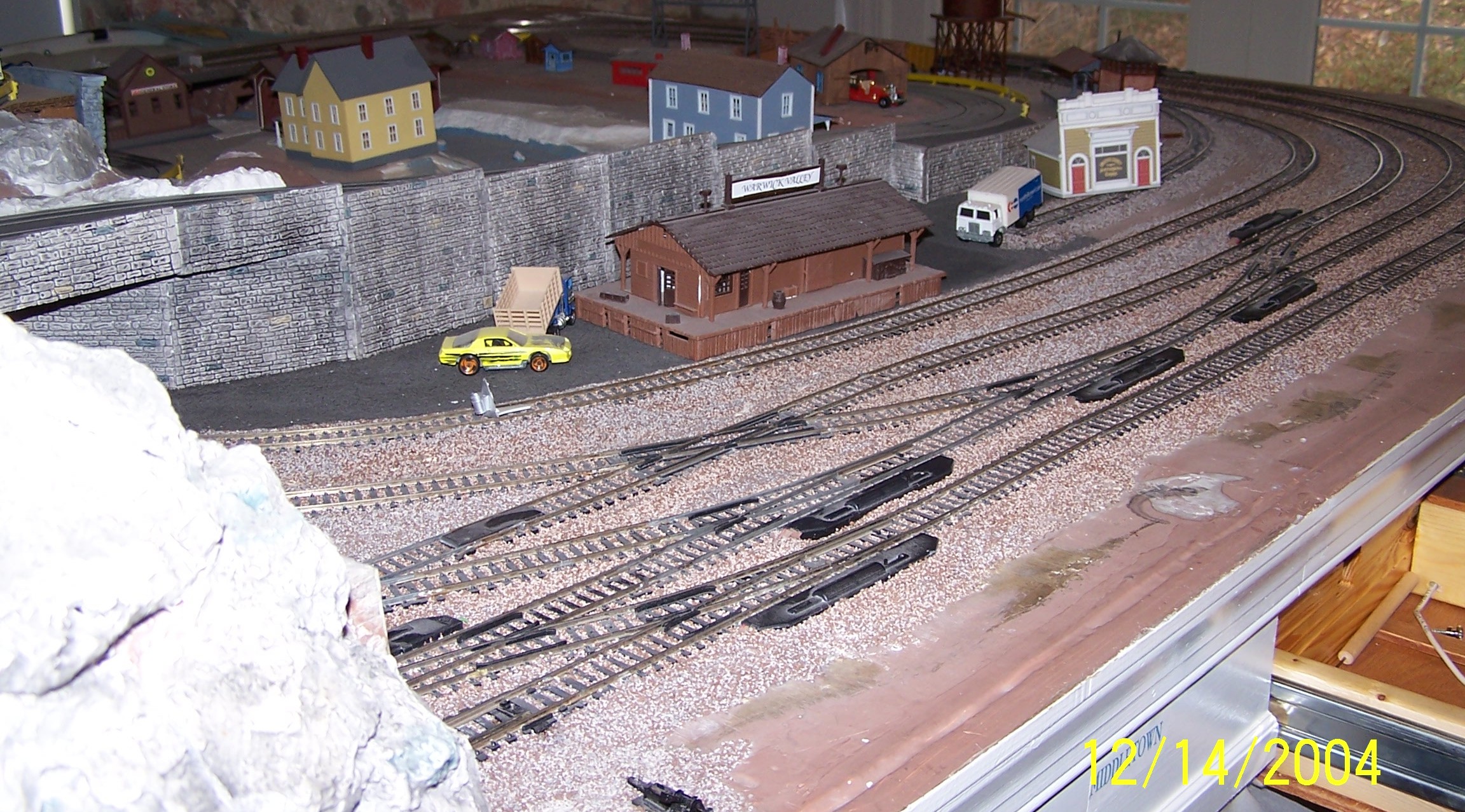 Picture of the staging yard