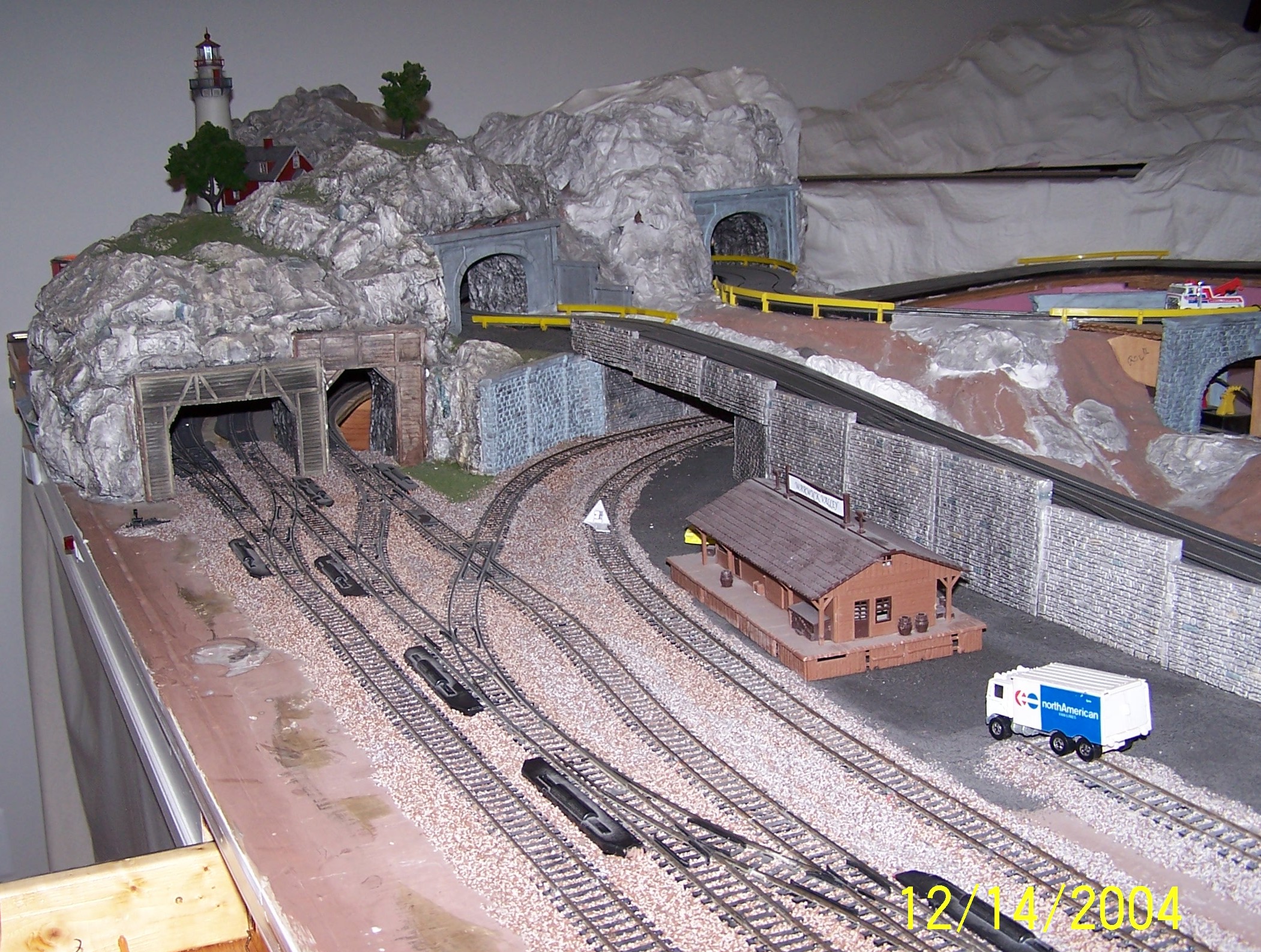 Picture of the staging yard
