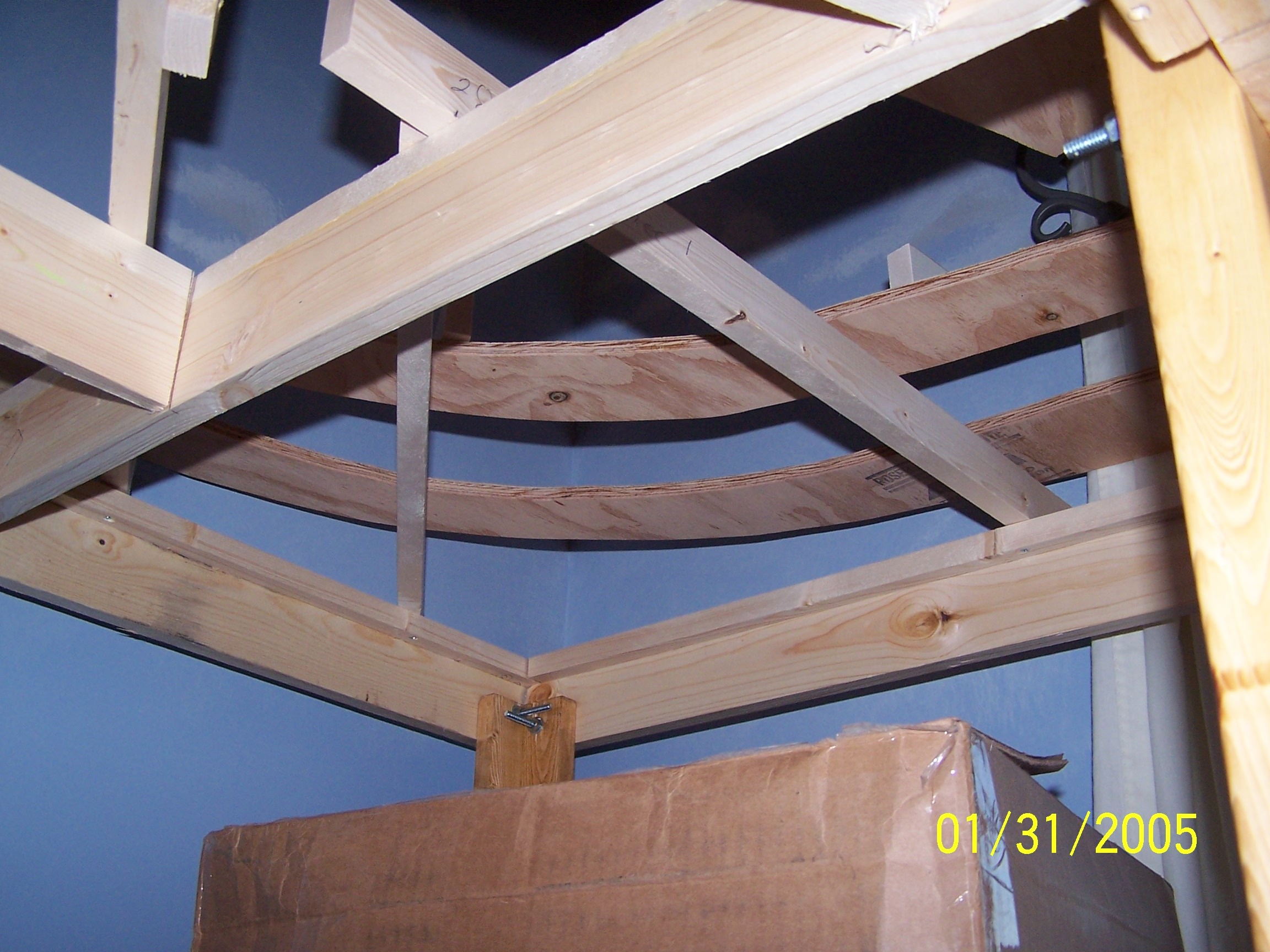 Picture of benchwork for Winchester Mine Mountain