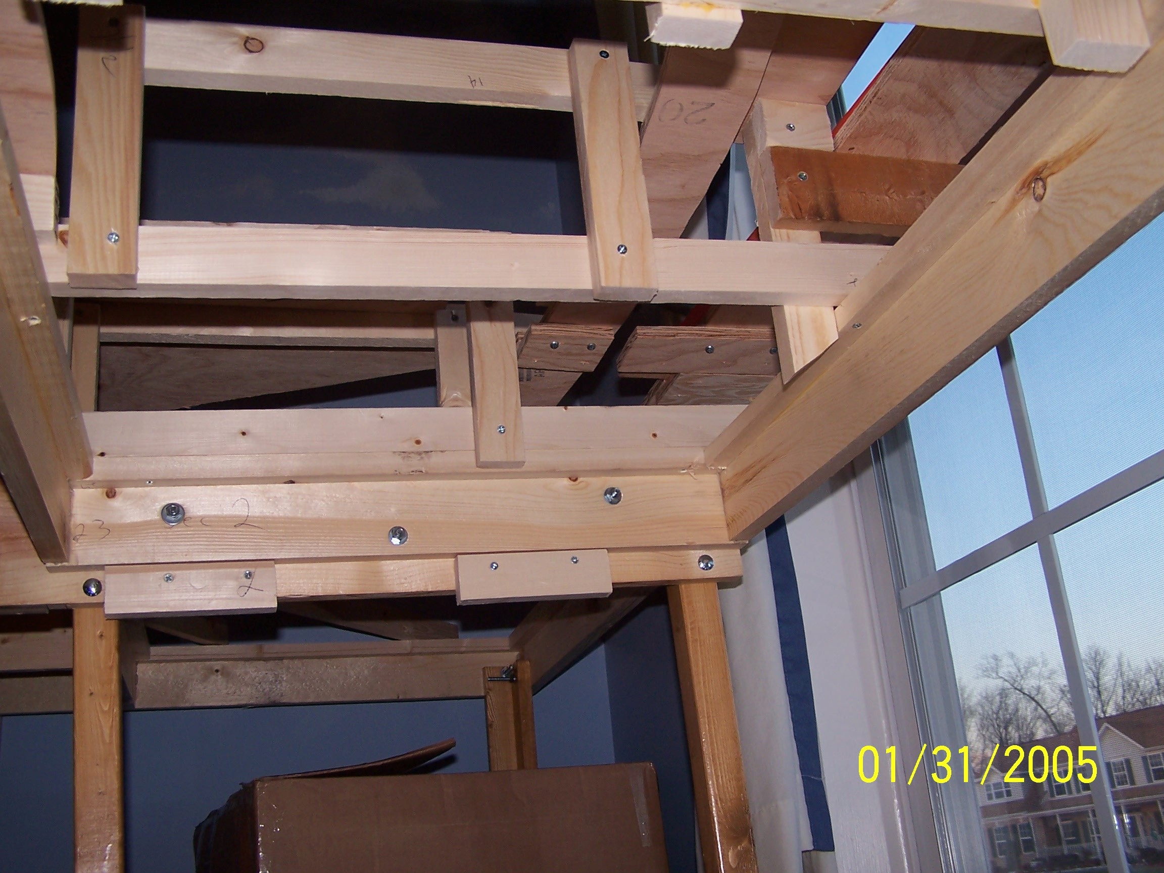 Picture of benchwork for Winchester Mine Mountain