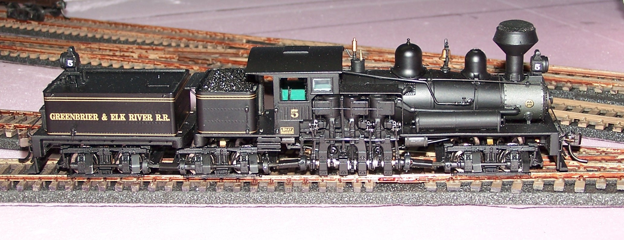 Picture of shay engine