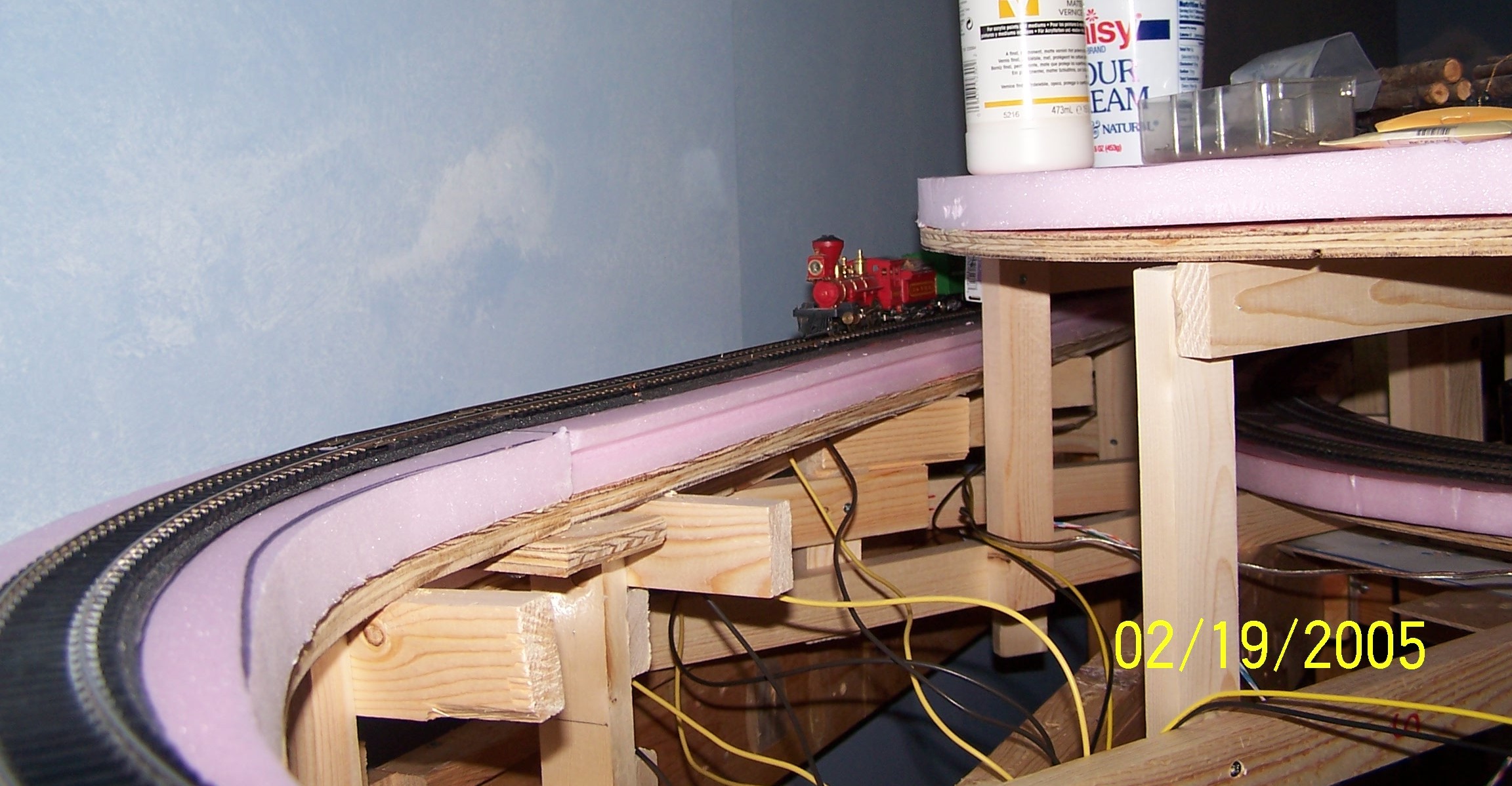 Picture of track under Fraser Logging Mountain