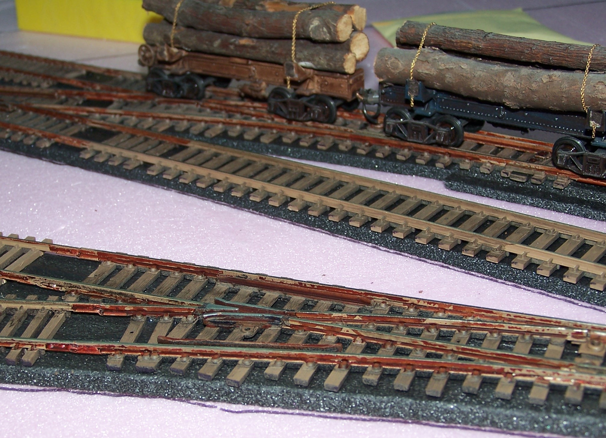 Picture of weathered track