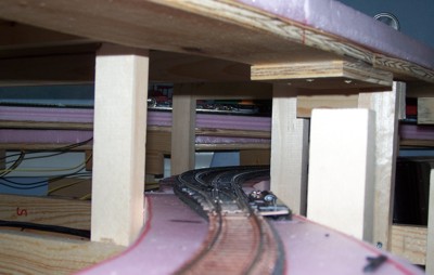 Picture of track below Fraser Logging Mountain