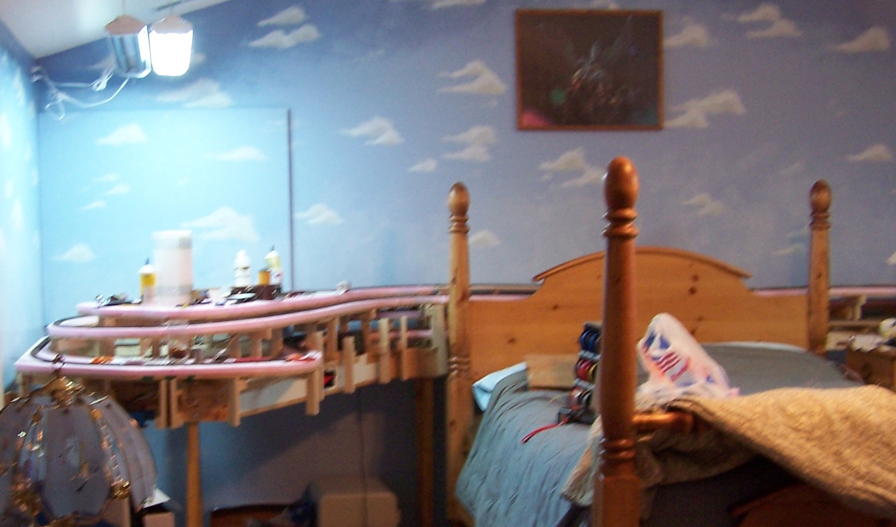 Picture of half the layout from Fraser Logging to Winchester Mine