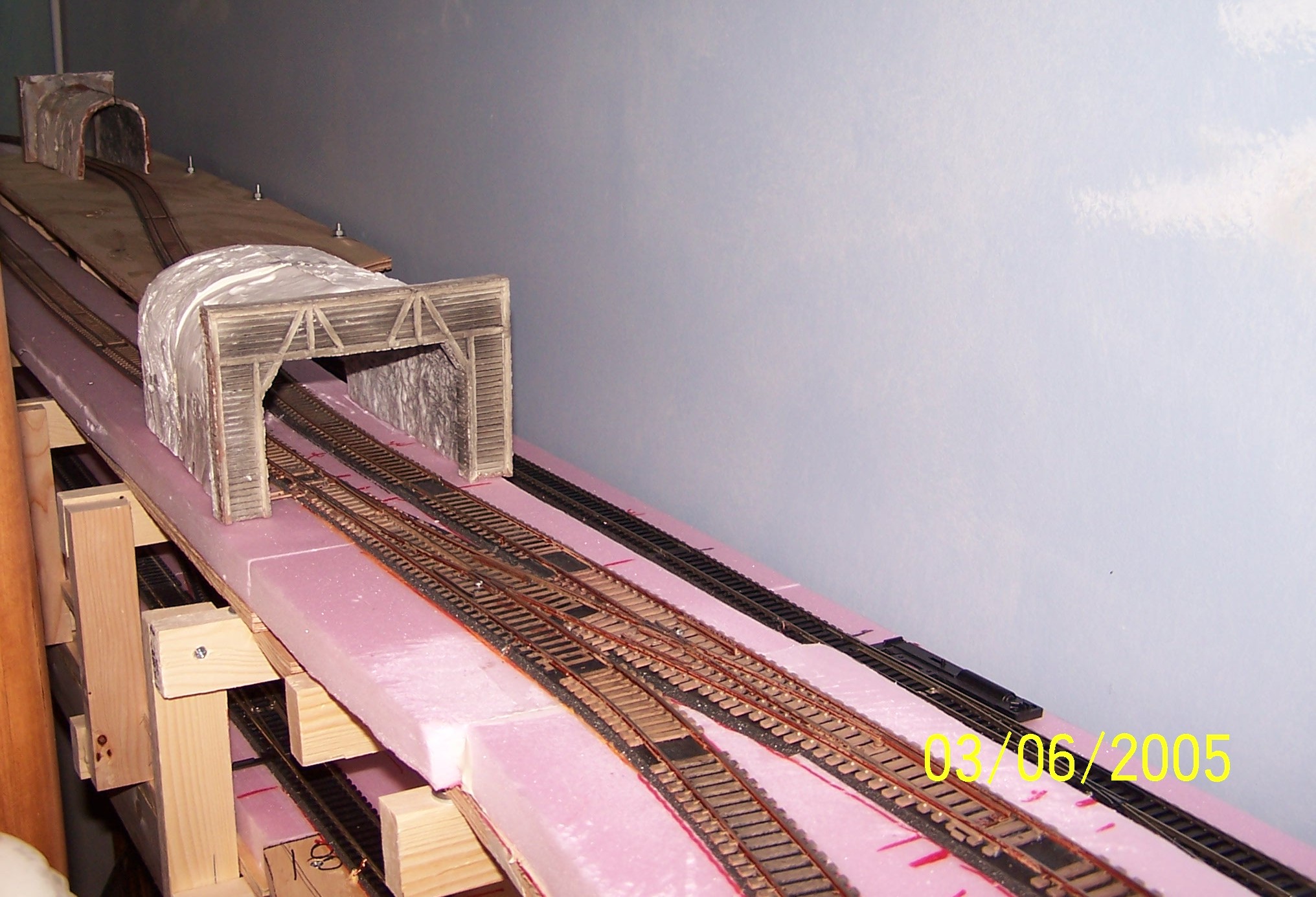 Picture of tunnels and track