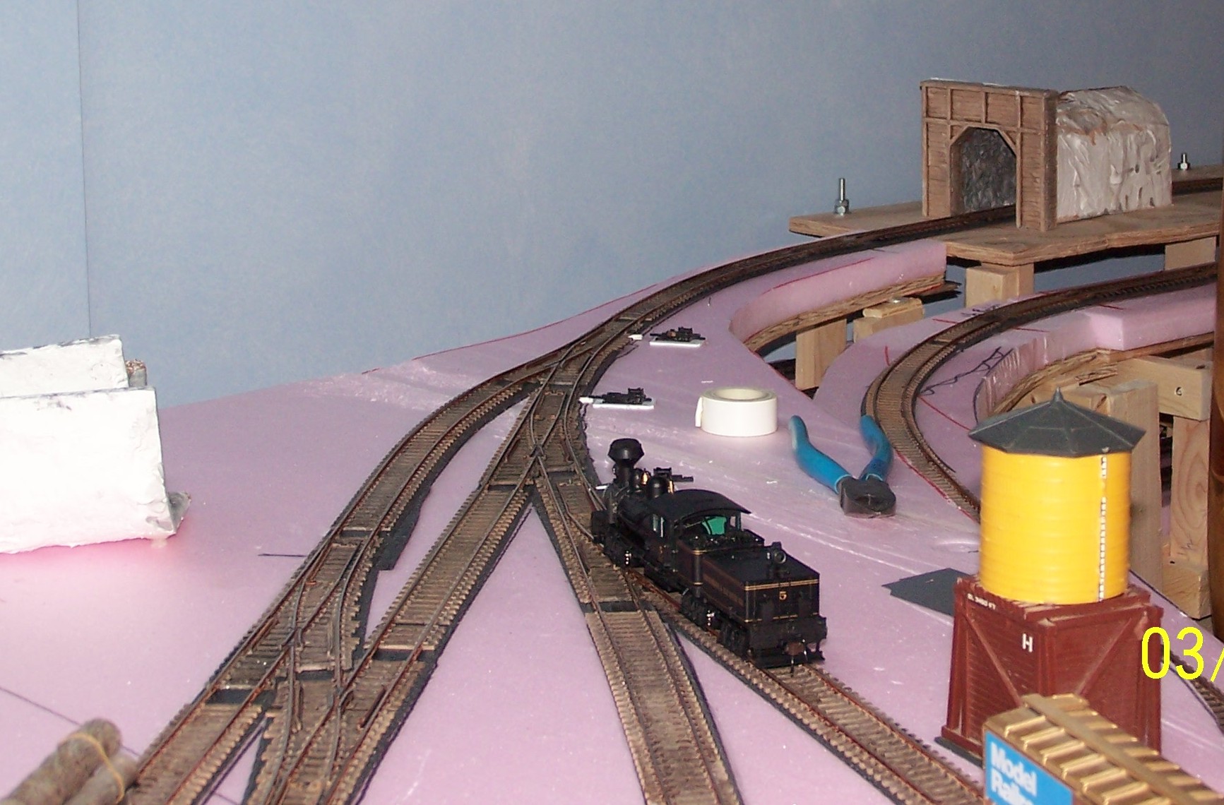 Picture of track for Fraser Logging Camp