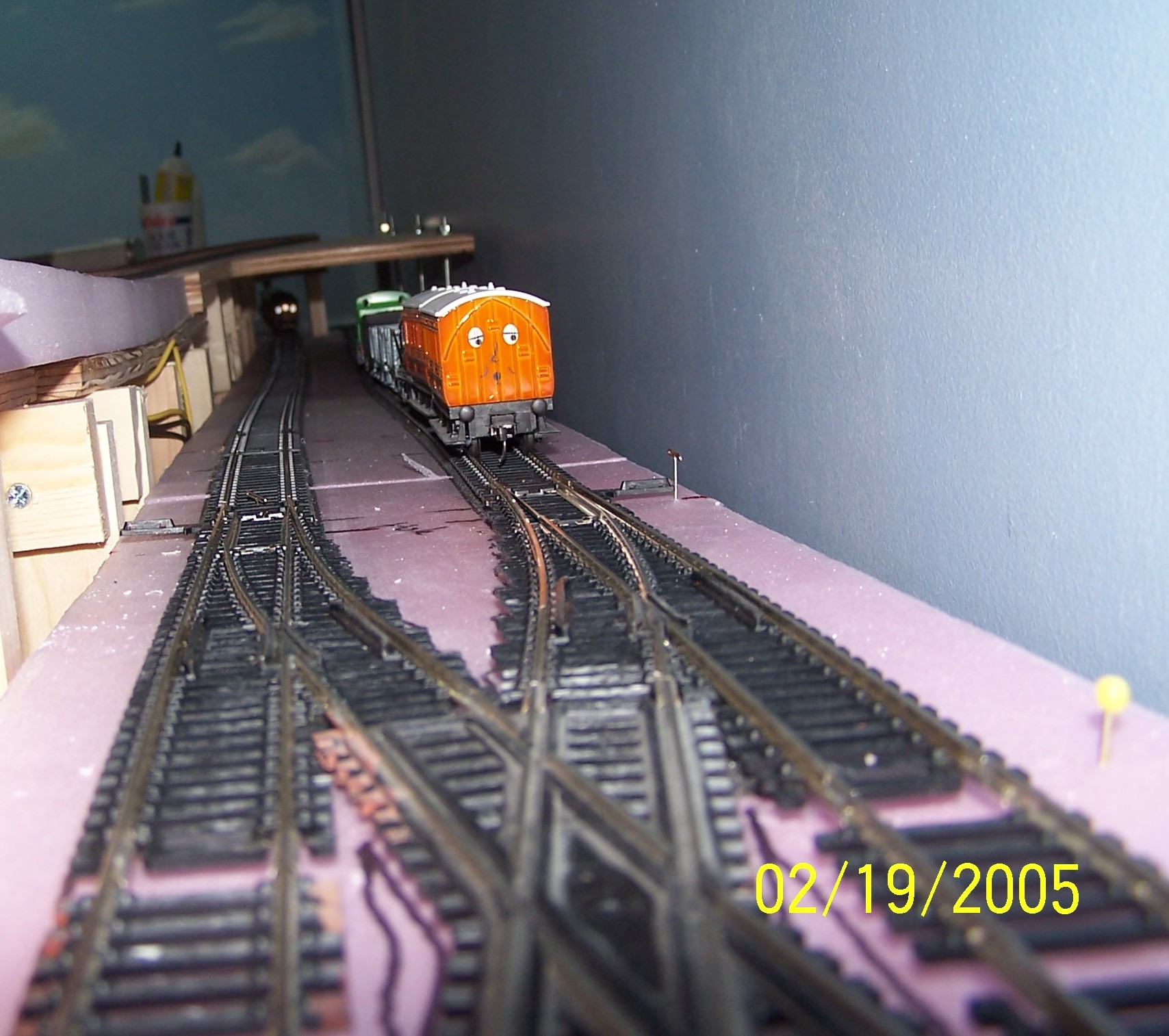 Picture of the track behind Timberline